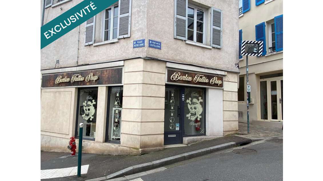 A vendre murs de boutique empl N°1 à Pontoise