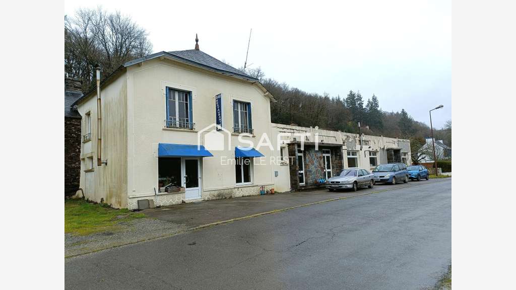 Vente local commercial 600m² au bord de l’Aulne