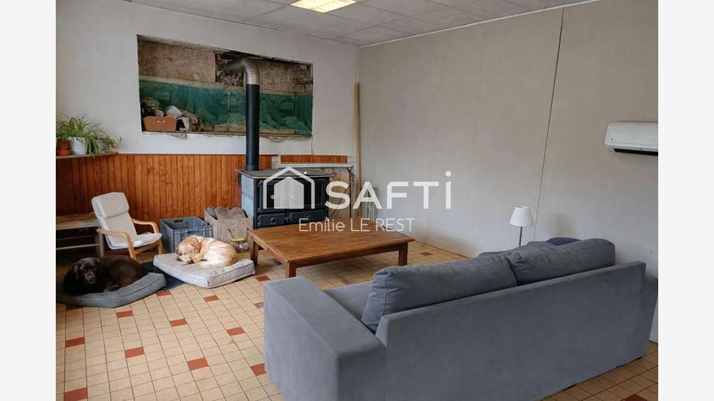 Vente local commercial 600m² au bord de l’Aulne