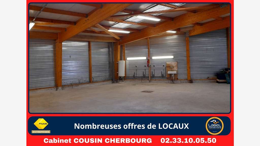 Vente murs commerciaux en centre-ville de Portbail