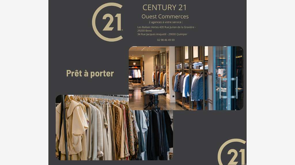 Vente murs commerciaux empl N°1 à Châteaulin
