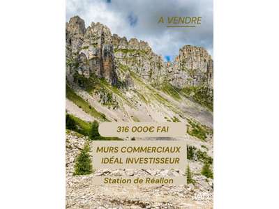 Vente Locaux commerciaux - Boutiques à Réallon