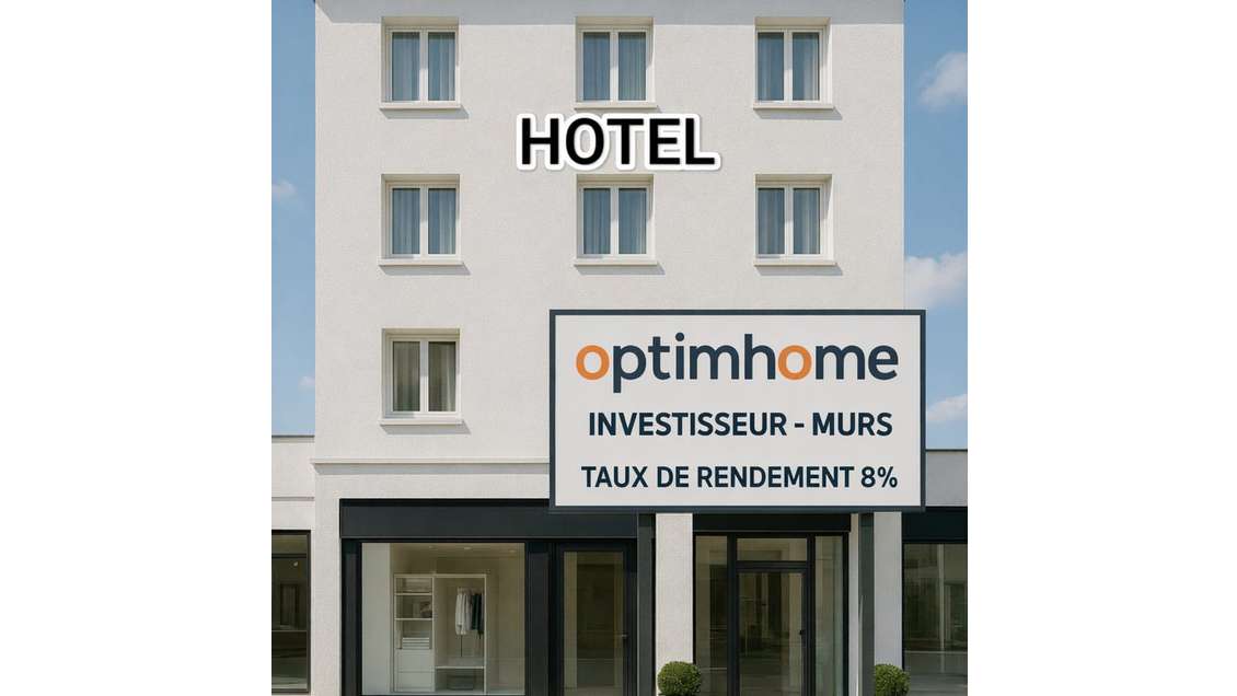 A vendre murs hôtel centre-ville de Redon