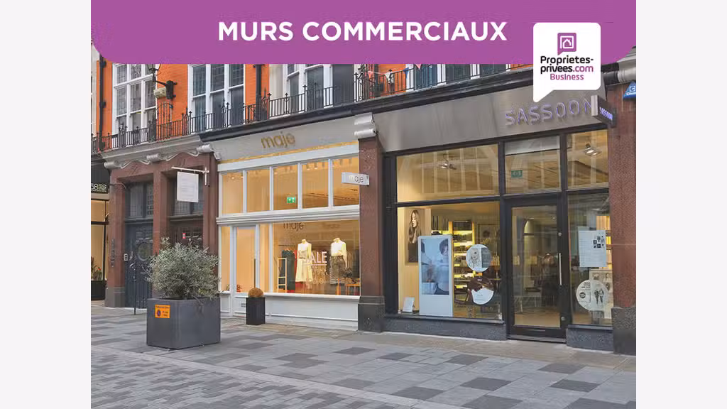 Vente murs commmercial 231m² empl N°1 Ribécourt