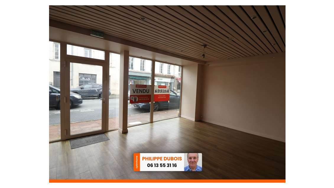 A vendre bureaux 110m² de plain pied à Rochefort