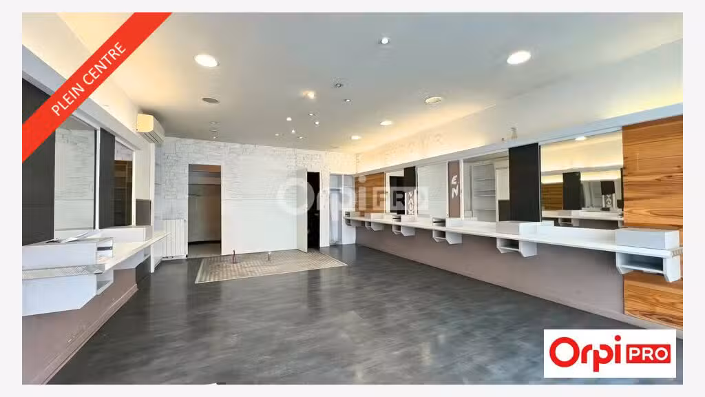 A vendre local commercial 41m² centre Romans