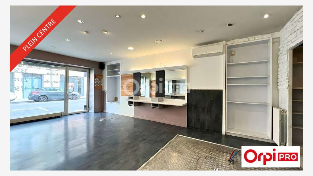A vendre local commercial 41m² centre Romans