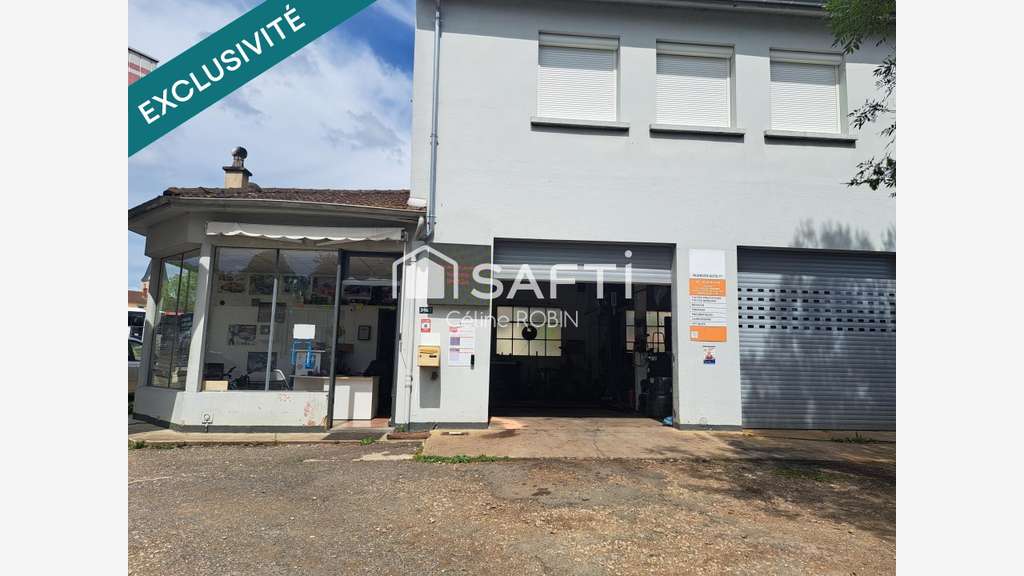 Vente murs commerciaux de 250m² + FDC à Romenay