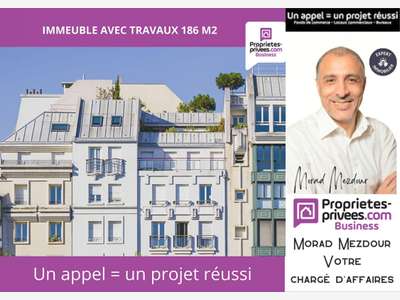 Vente immeuble avec travaux de 186m² à Roubaix