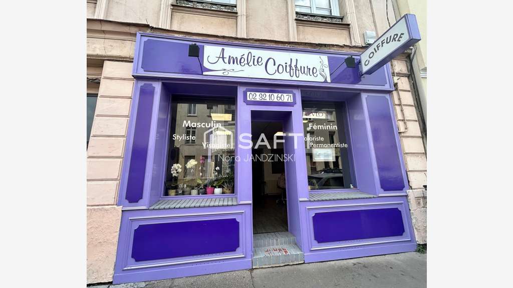 Vente local commercial 49m² à Rouen Préfecture