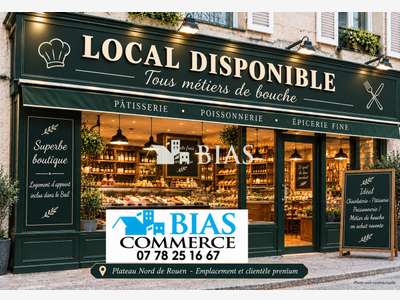 Droit au Bail secteur Plateau Nord de ROUEN -