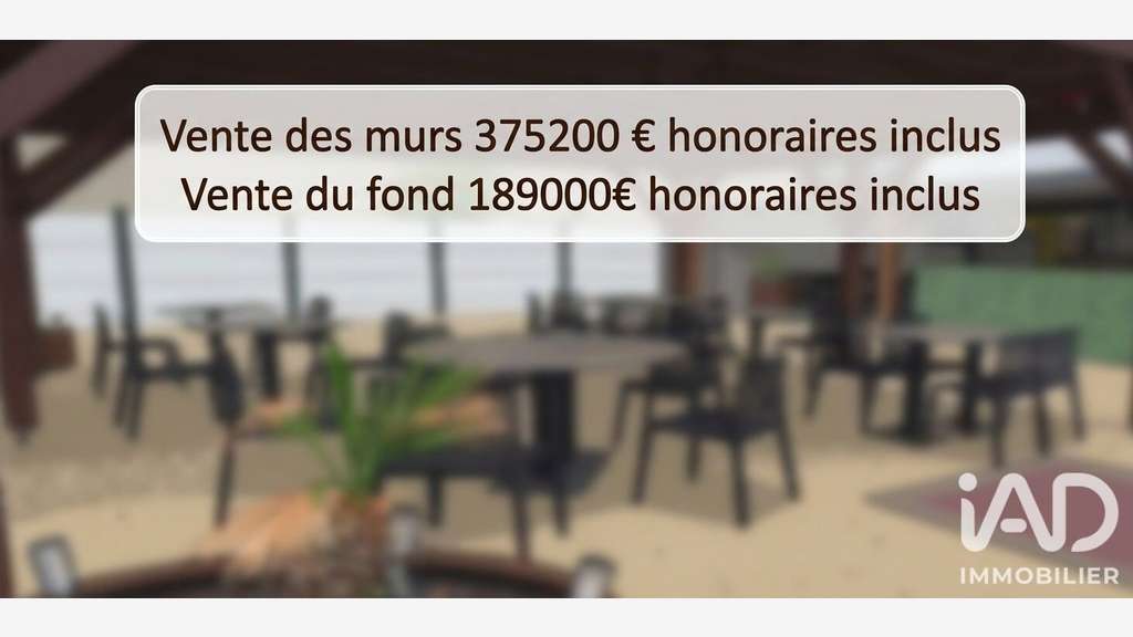 Vente murs commerciaux restaurant 460m² à Ruaudin