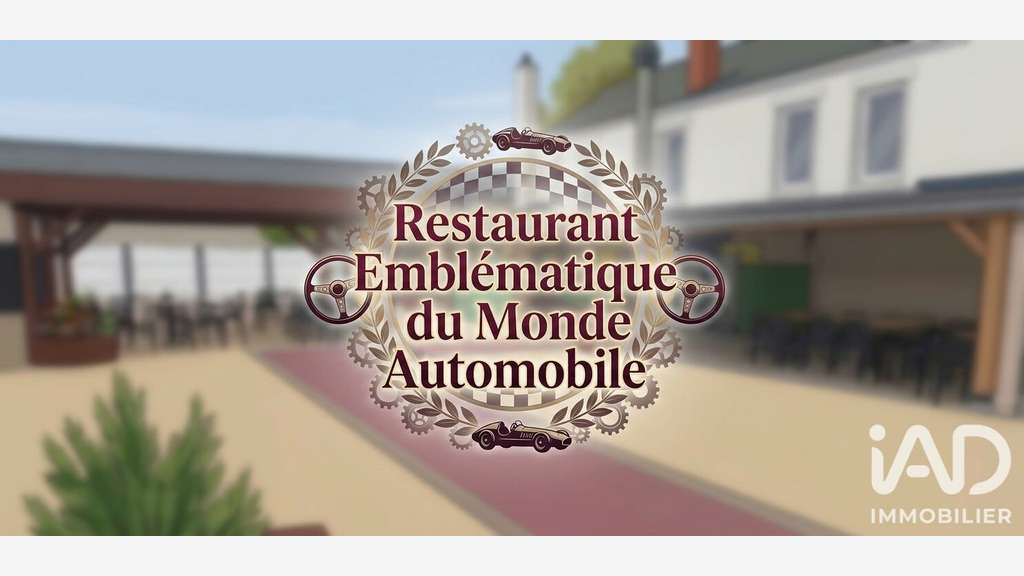 Vente murs commerciaux restaurant 460m² à Ruaudin