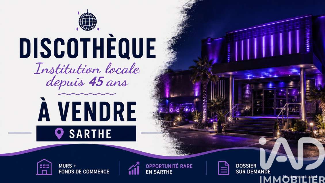 Local commercial à Sablé-sur-Sarthe