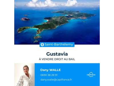 Cession droit au bail Locaux commerciaux - Boutiques à Saint-Barthélemy