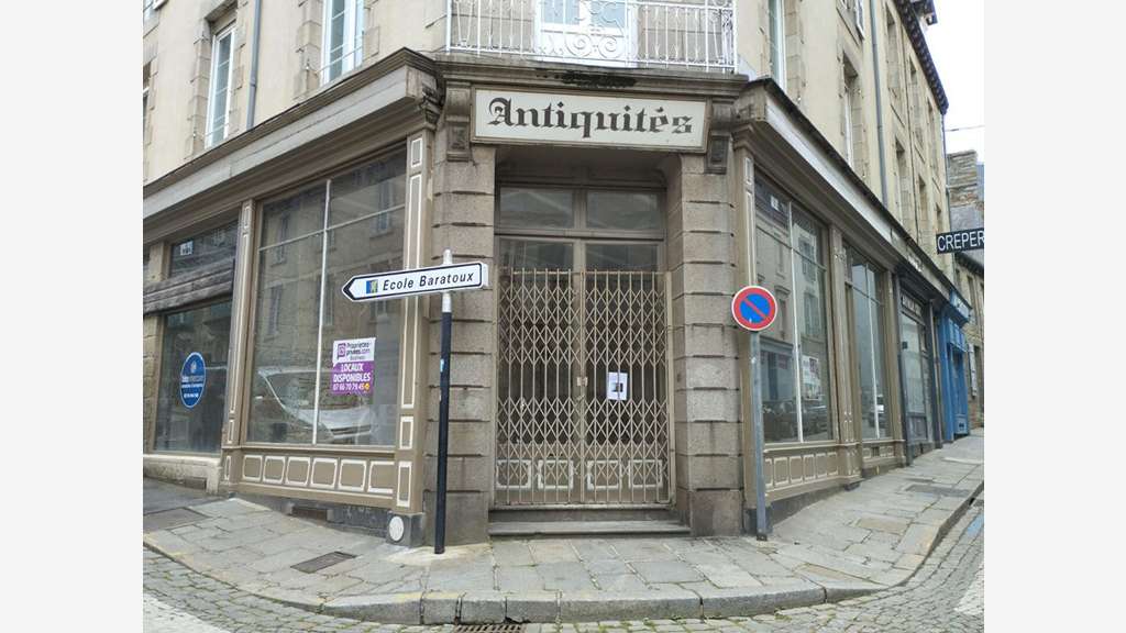 Vente murs commerciaux 52m² à Saint Brieuc centre