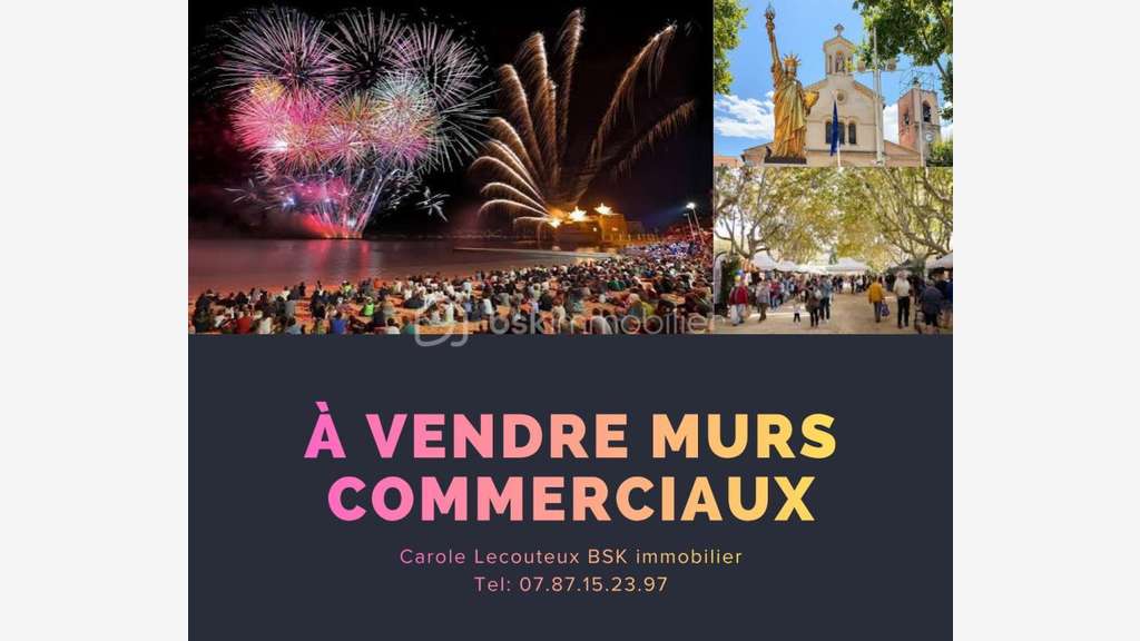 ? MURS COMMERCIAUX À VENDRE À SAINT-CYR-SUR-MER -