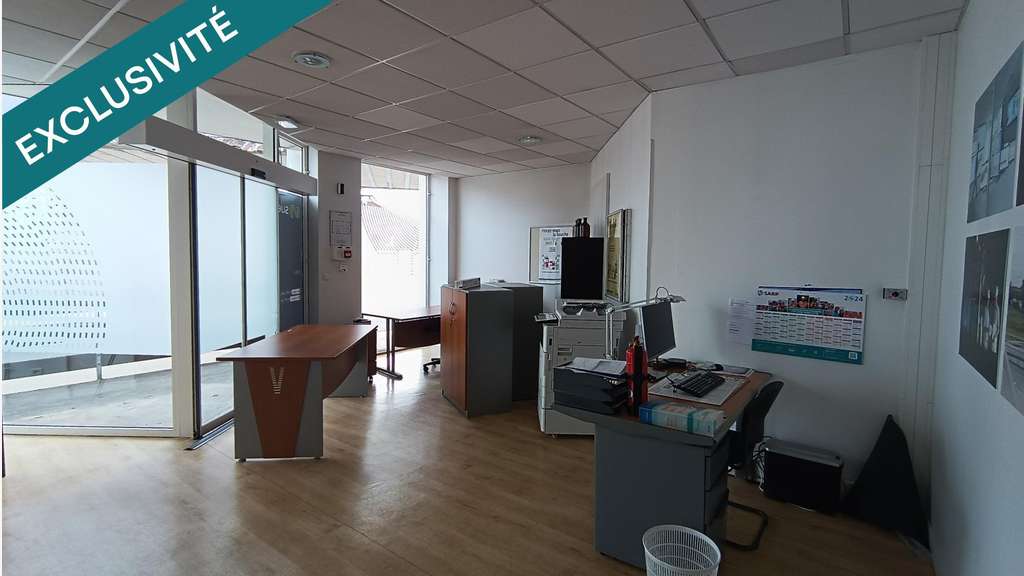 Vente local 150m² avec vitrine à St Eloy les Mines