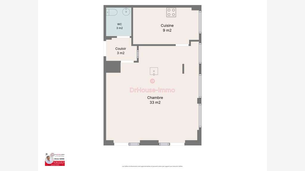 Vente local de caractère 49m² angle à St-Étienne