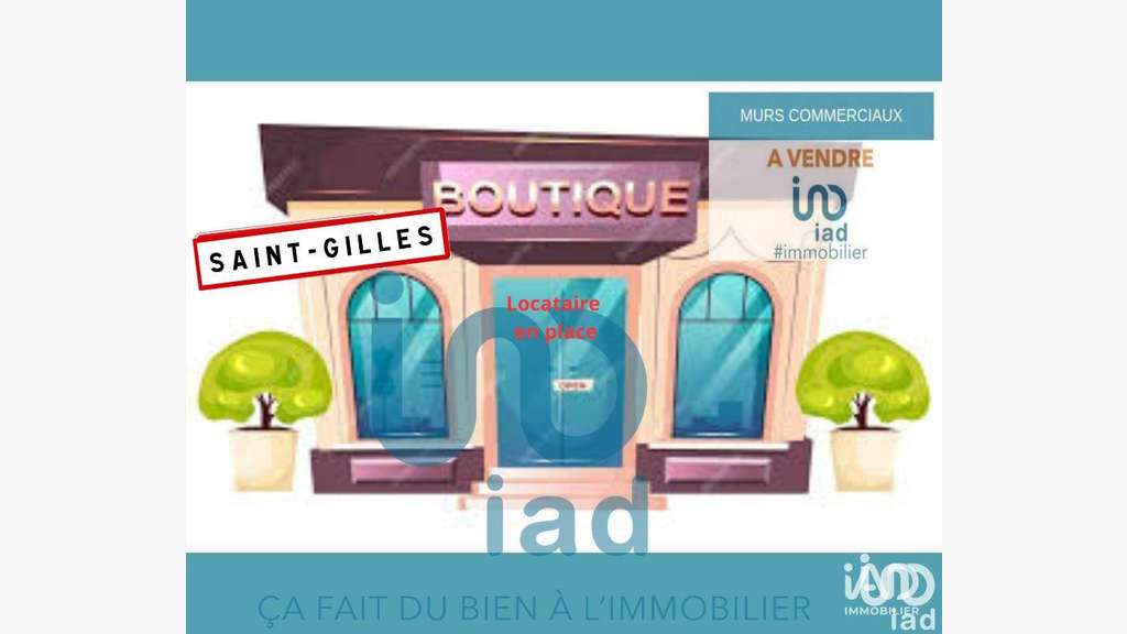 Murs commerciaux 34m² à Saint-Gilles-Croix-de-Vie