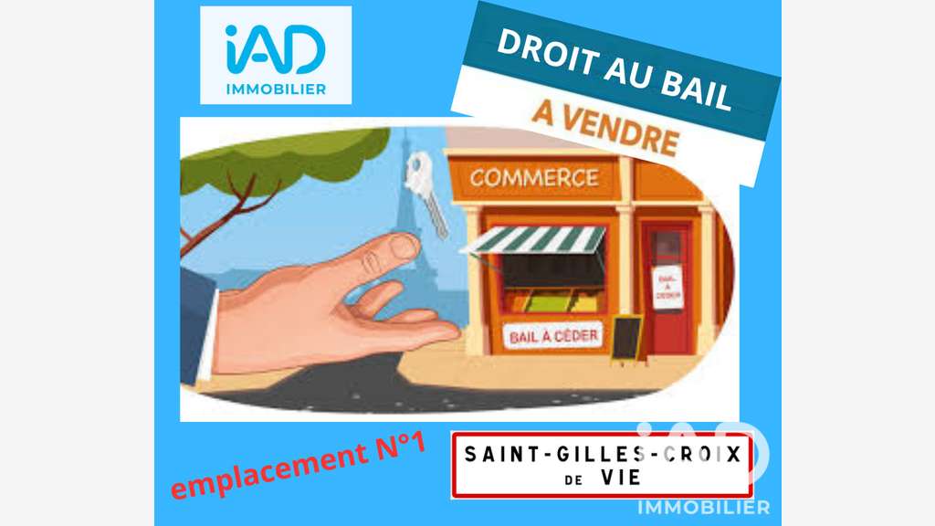 Local commercial empl N°1 à St-Gilles-Croix-de-Vie