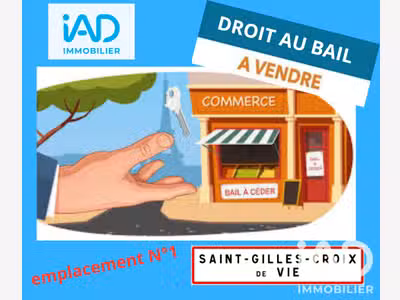 Local commercial empl N°1 à St-Gilles-Croix-de-Vie