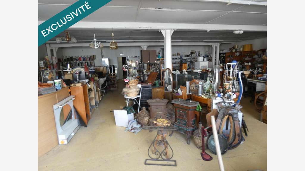 AV local commercial 2200m² centre-ville St-Loup