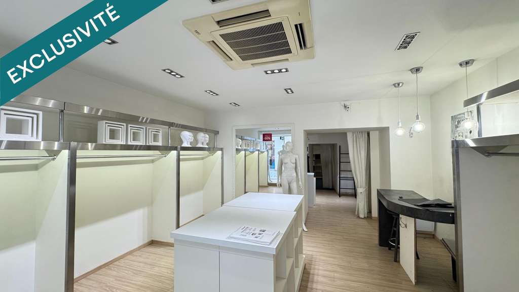 AV murs commerciaux 70m² centre Saint-Marcellin