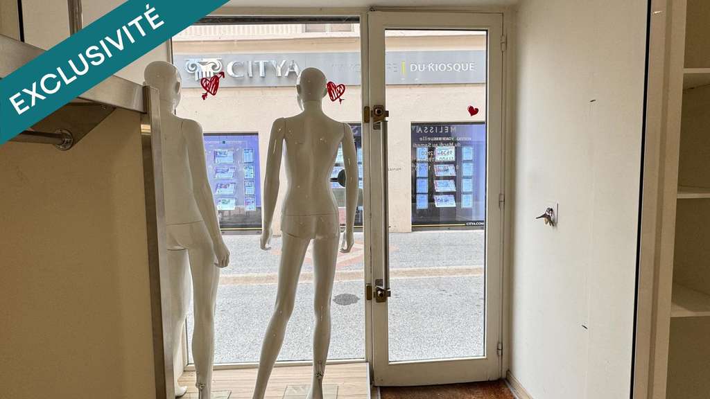AV murs commerciaux 70m² centre Saint-Marcellin