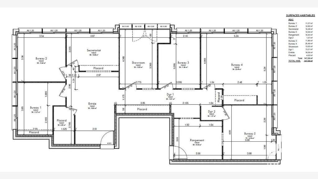 AV local commercial 148m² à Saint-Martin-le-Vinoux