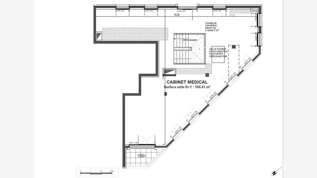 Cabinet médical 170m² Village des Rosiers St-Ouen
