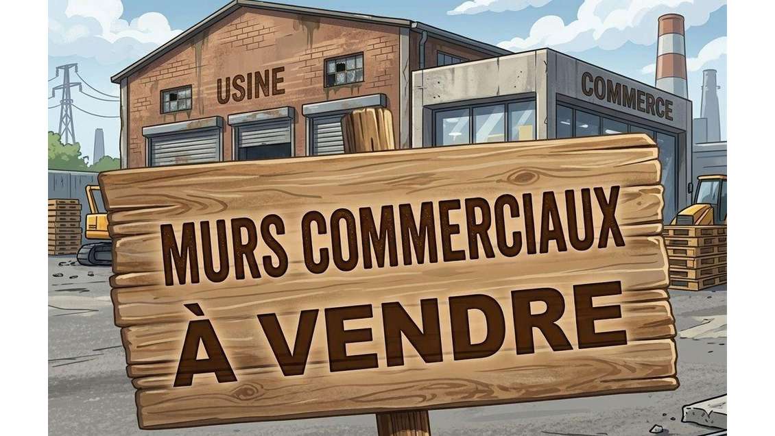 Vente murs commerciaux 3178m² St-Pierre-Montlimart
