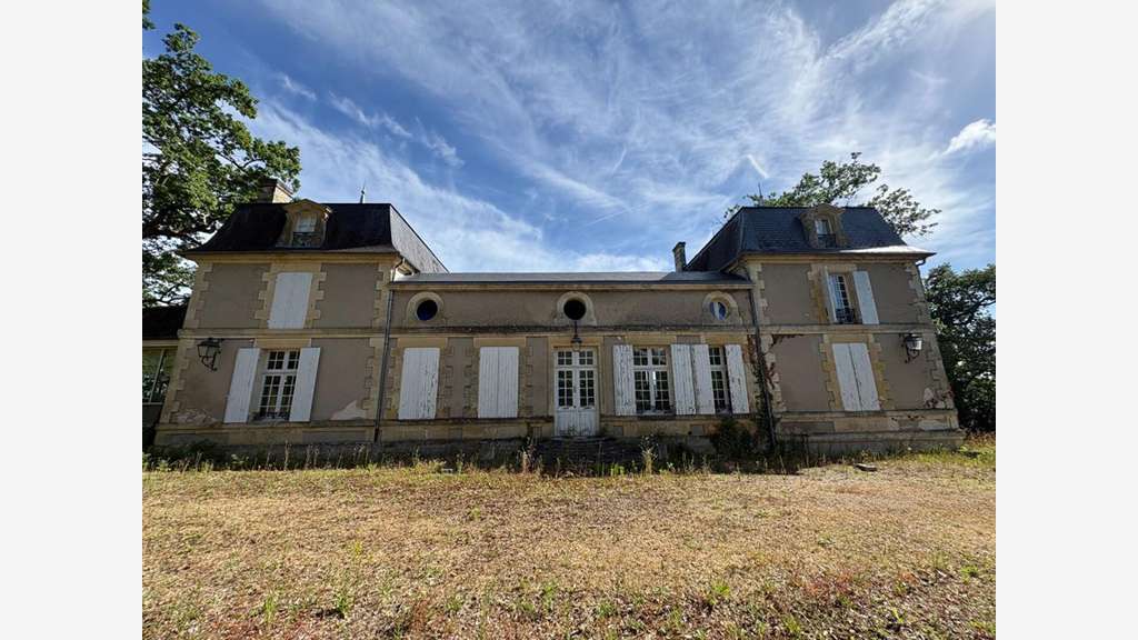 Cède superbe Château d'exception à rénover dept 33