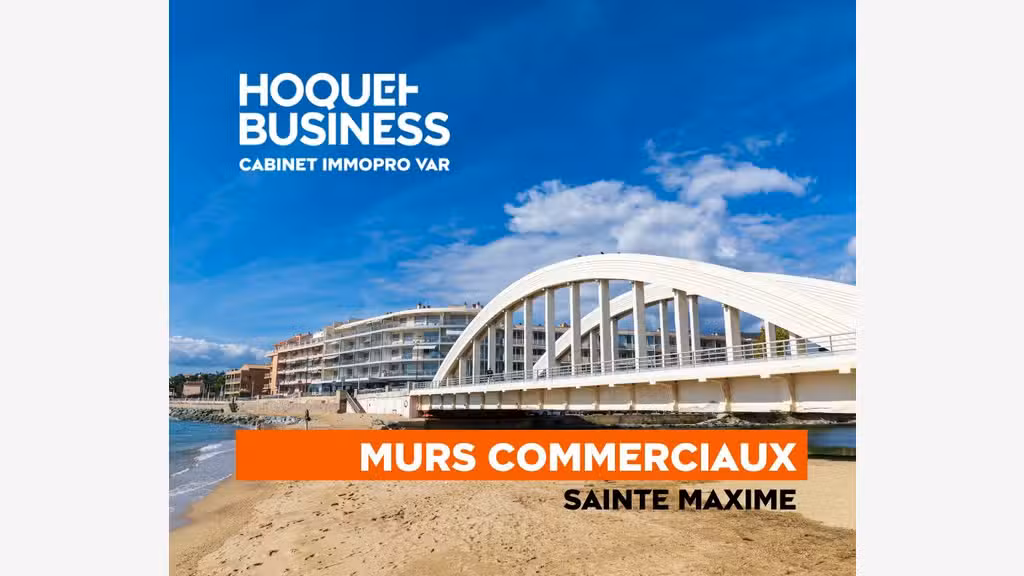 AV murs commerciaux 95m² front de mer Ste Maxime