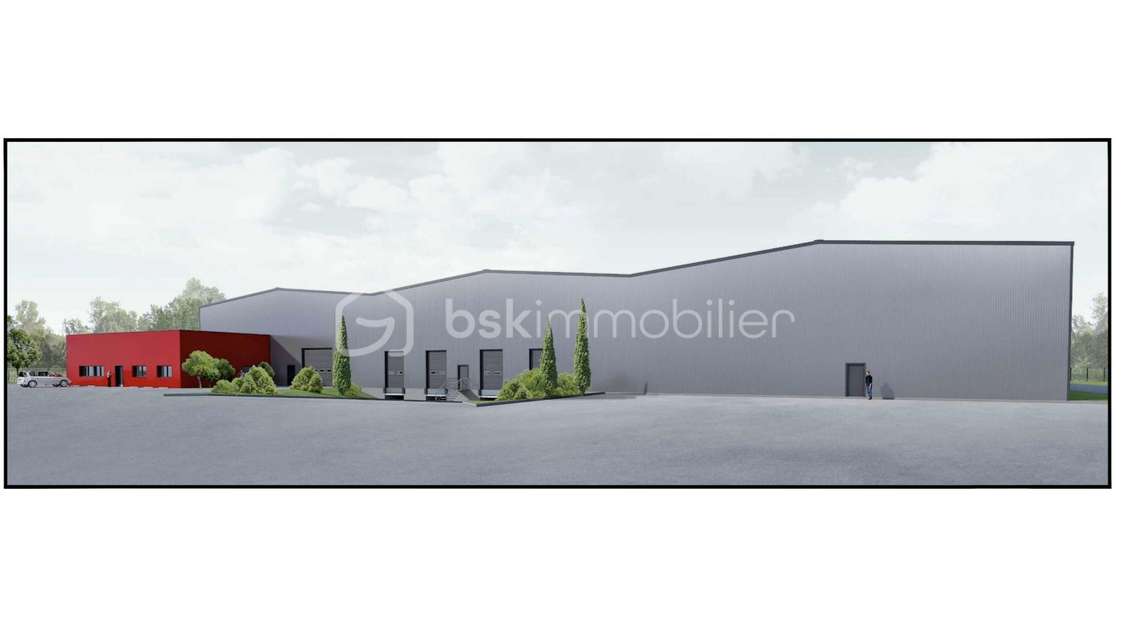 AV bâtiment de stockage 4279m² Samazan sortie A62