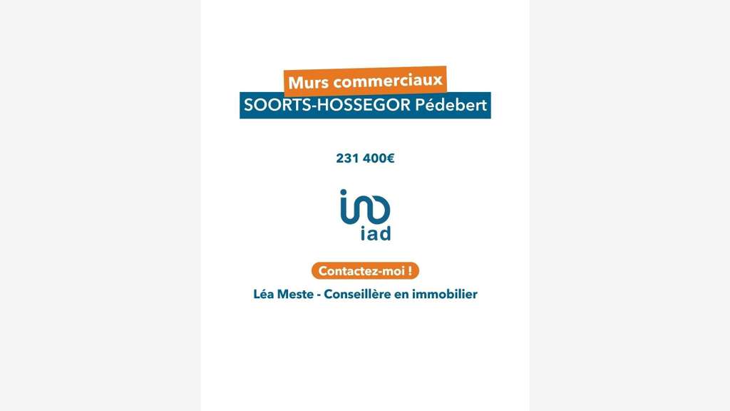 Local commercial à Soorts-Hossegor