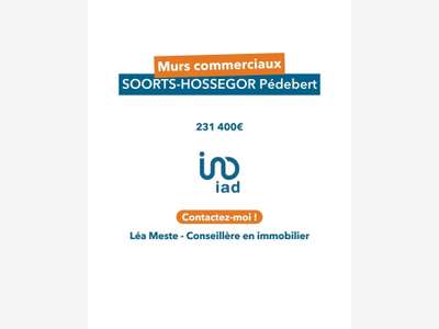 Local commercial à Soorts-Hossegor