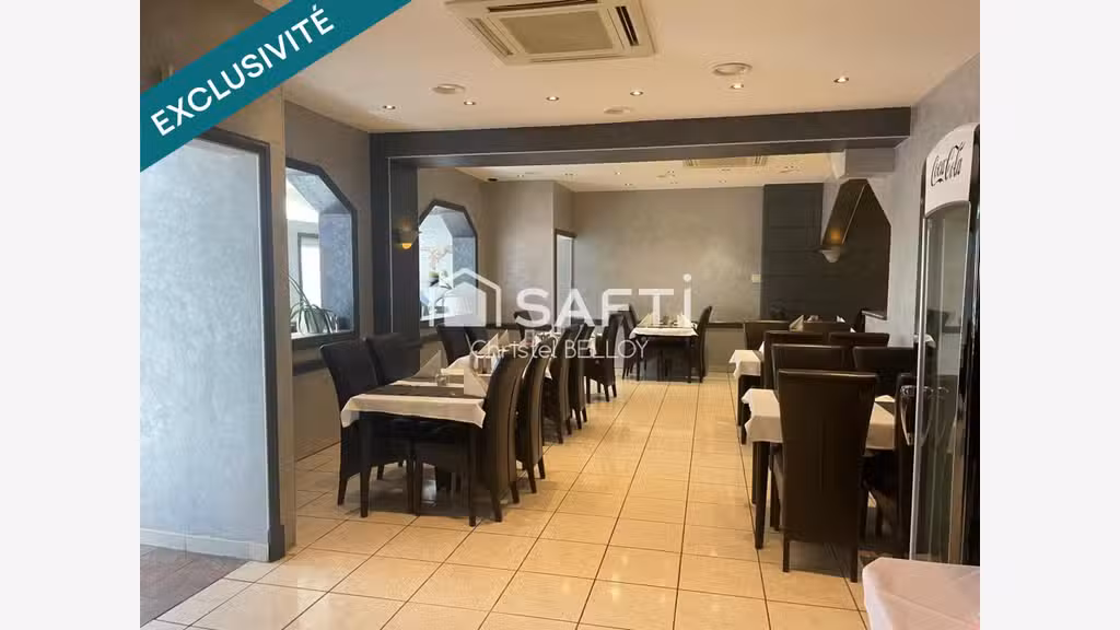 AV local commercial climatisé 148m² Stiring-Wendel