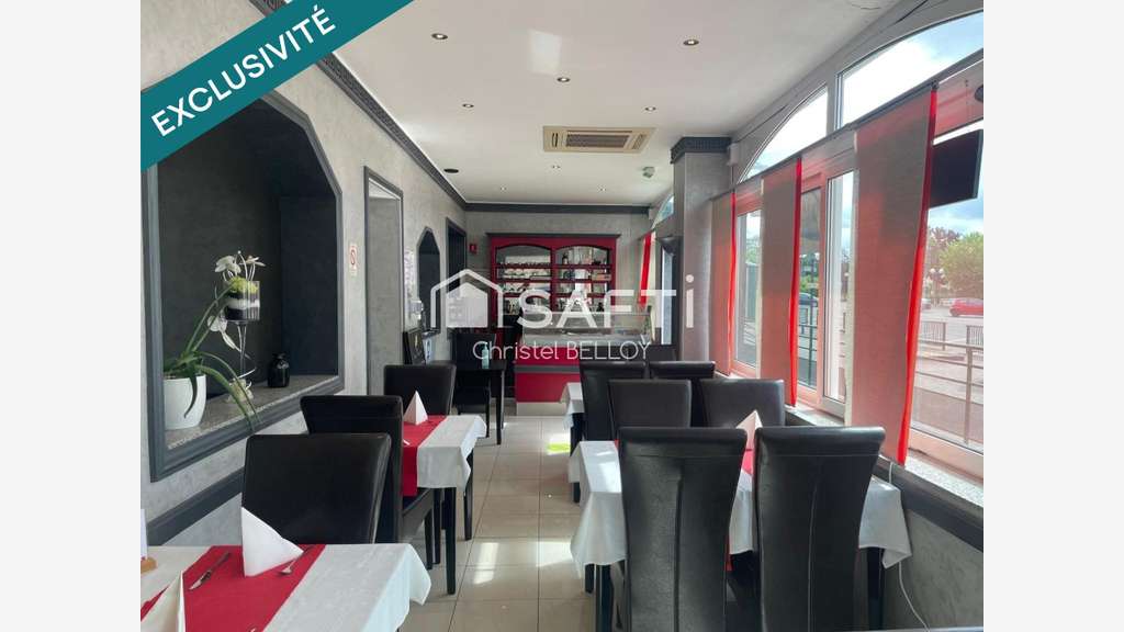 AV local commercial climatisé 148m² Stiring-Wendel