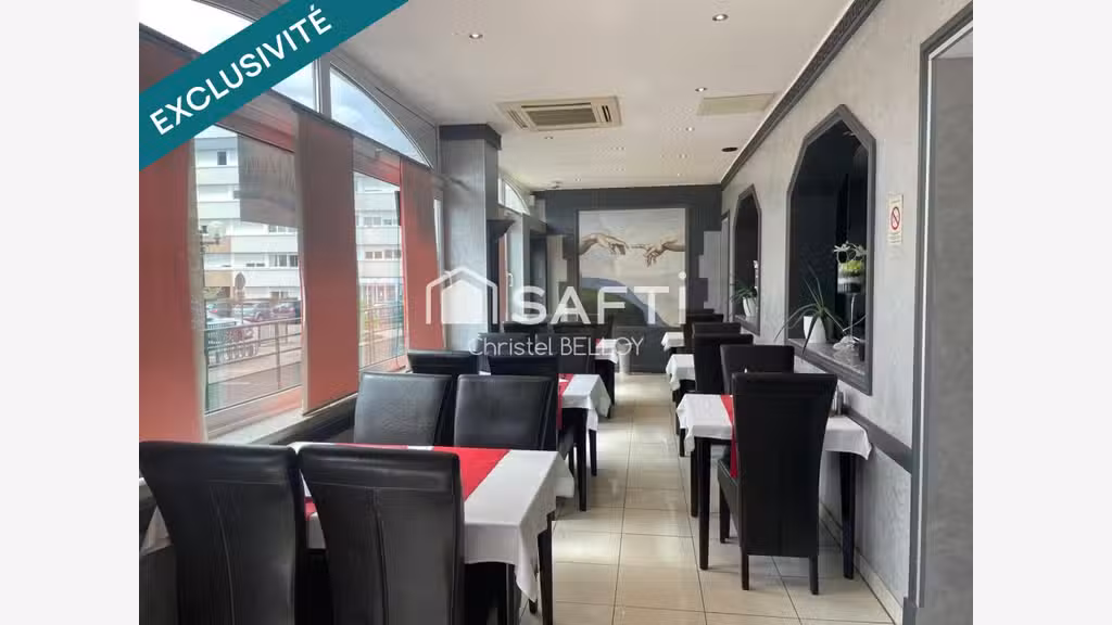 AV local commercial climatisé 148m² Stiring-Wendel