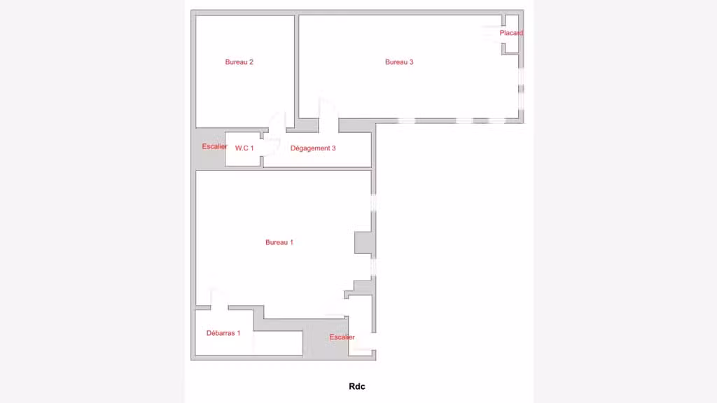 Vente bureaux 200m² à Strasbourg Av des Vosges