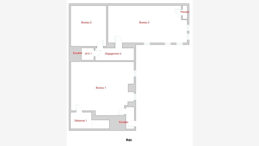 Vente bureaux 200m² à Strasbourg Av des Vosges