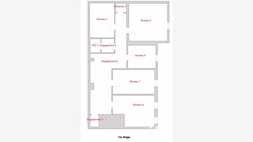 Vente bureaux 200m² à Strasbourg Av des Vosges