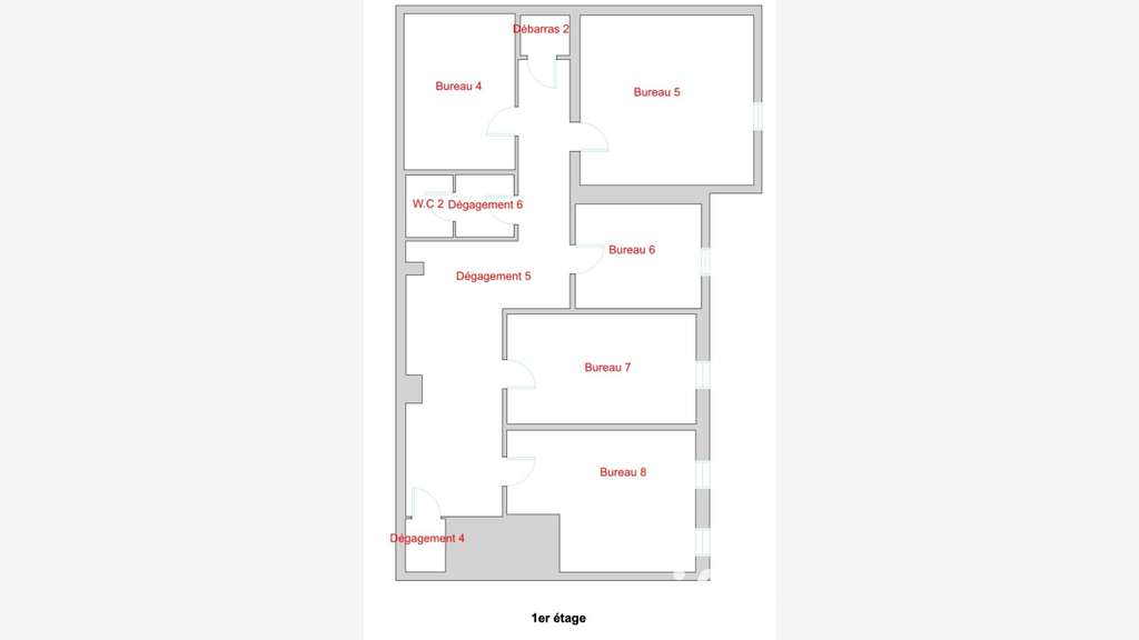 Vente bureaux 200m² à Strasbourg Av des Vosges