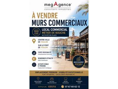 Vente Locaux commerciaux - Boutiques à Toulon
