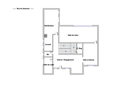 AV murs professionnels de 122m² en centre Toulouse