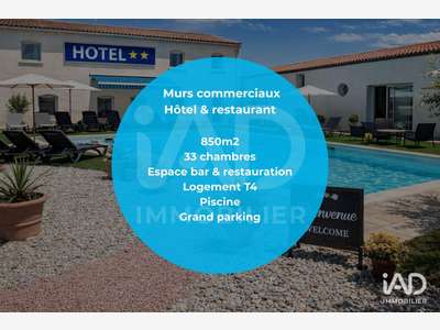 Vente murs commerciaux d’hôtel à Trèbes