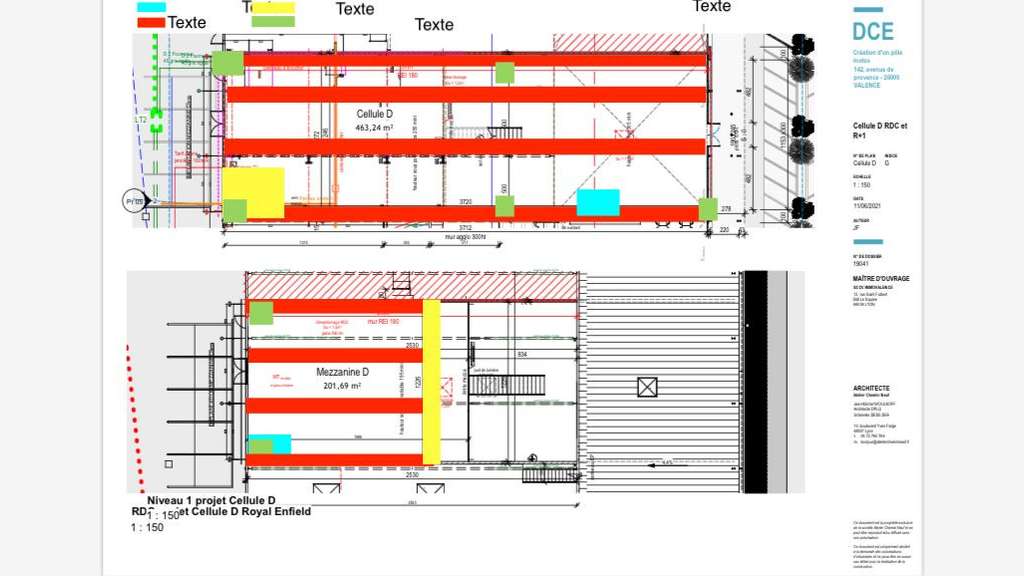 Vente local commercial 670m² en sortie de Valence