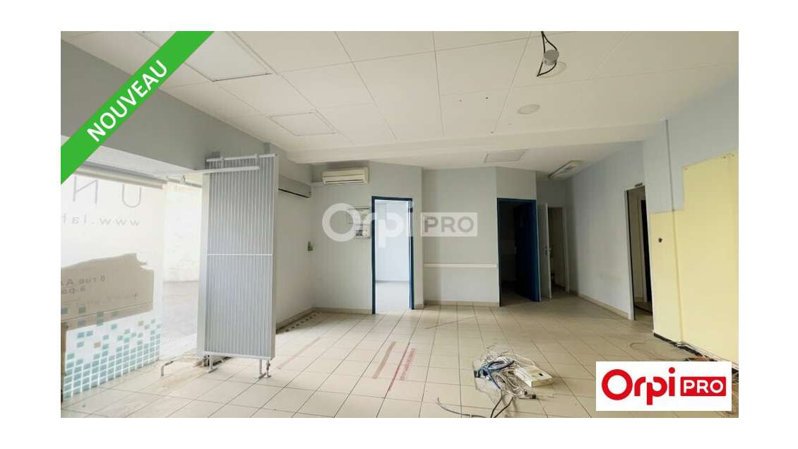 Vente local commercial 120m² à Valence Châteauvert
