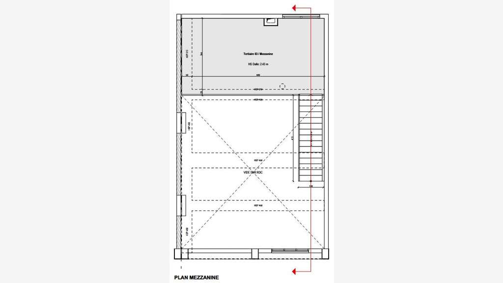 Bureaux neufs services 101m² à Vaulx en Velin